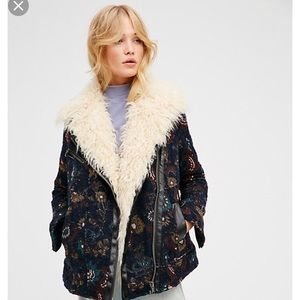 Free People Faux Fur Jacket